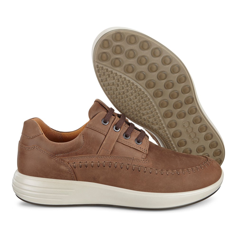 ECCO Mens Sneakers Brown - Soft 7 Runner - MDE-476023